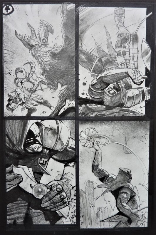 Simon Bisley, The Tower Chronicles - Comic Strip