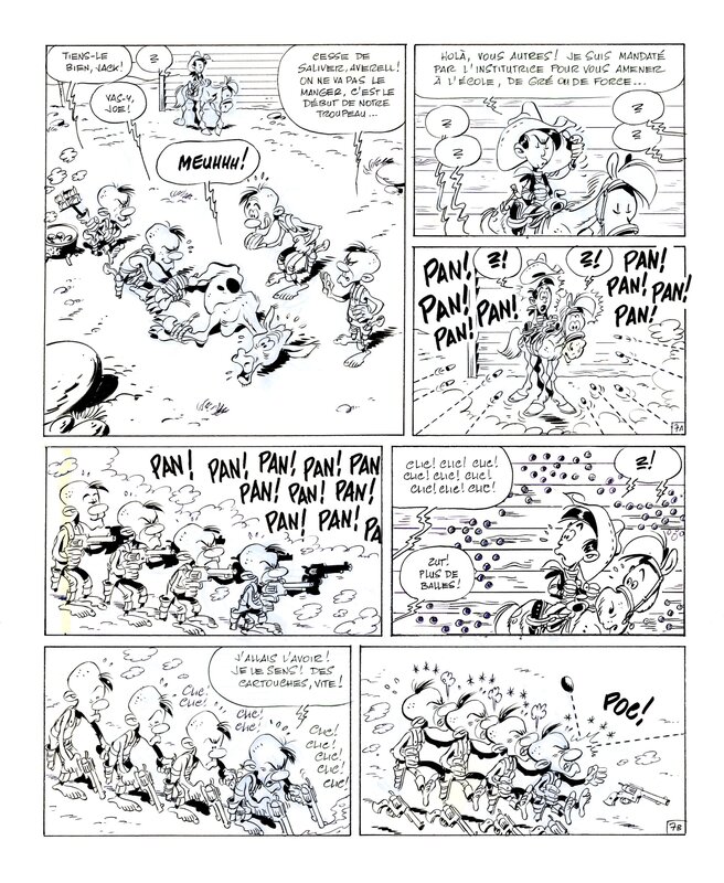 Didier Conrad, Yann, Jean Léturgie, Lucky Luke T68 : Oklahoma Jim - Planche 7 - Comic Strip