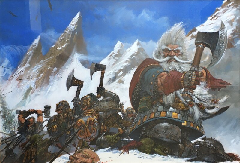 Adrian Smith, Warhammer : The White Dwarf - Original Illustration