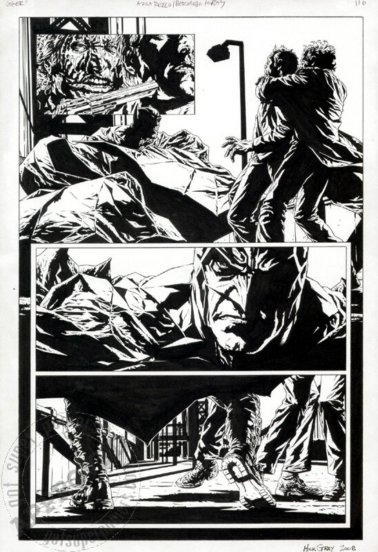 Lee Bermejo, Mick Gray, Bermejo: Joker page 116 - Comic Strip