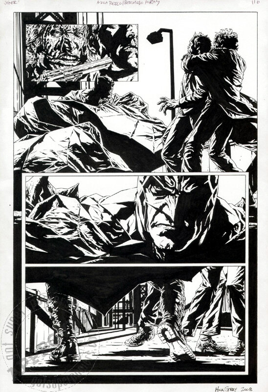 Lee Bermejo, Mick Gray, Bermejo: Joker page 116 - Planche originale