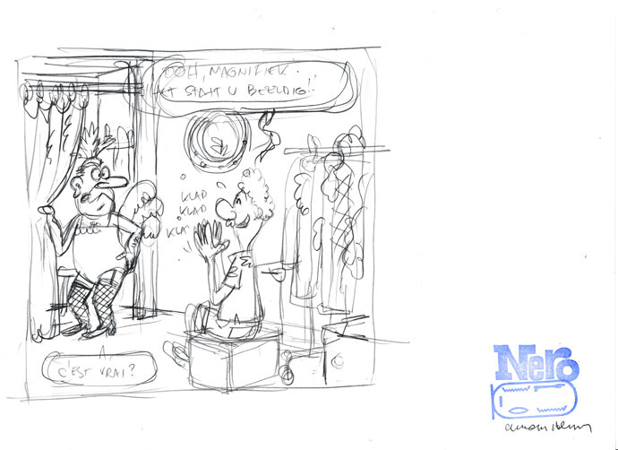 Cromheecke, Luc | Nero De Toet van Tut - Original art