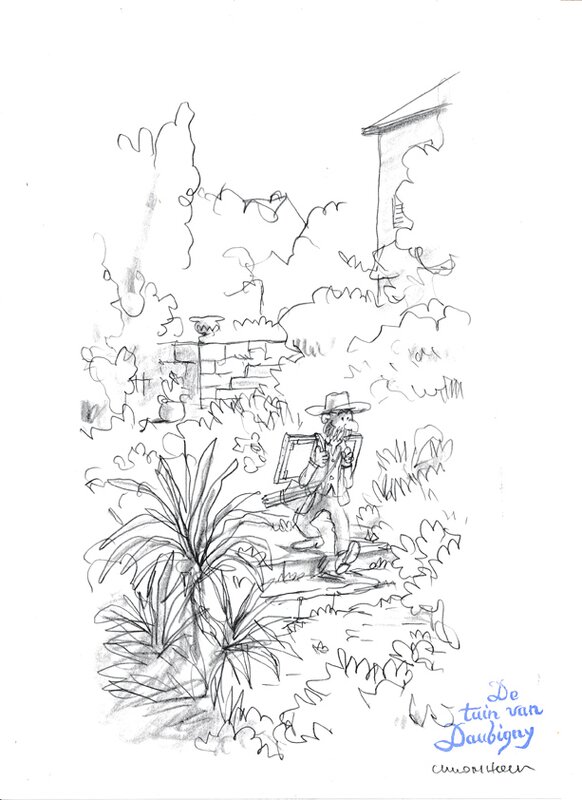 Luc Cromheecke | De tuin van Daubigny - Comic Strip