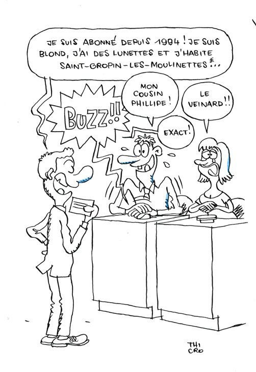 Cromheecke, Luc | Abonnez Vous Spirou - Illustration originale