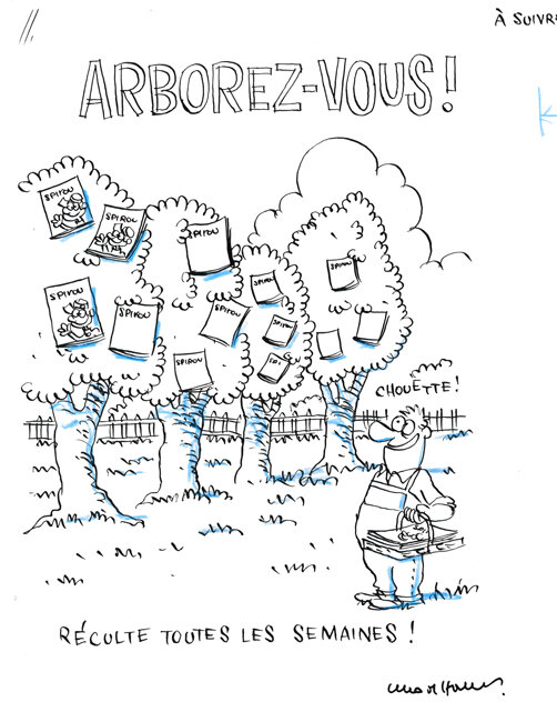 Cromheecke, Luc | Abonnez Vous Spirou - Original Illustration