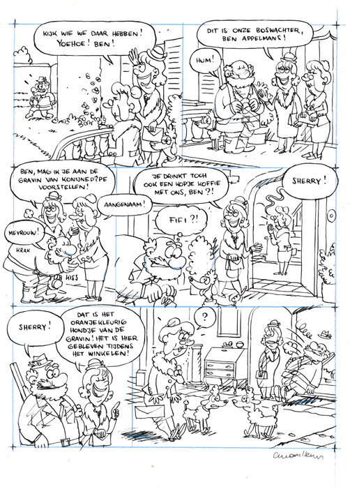 Cromheecke, Luc | Ben de Boswachter - Comic Strip