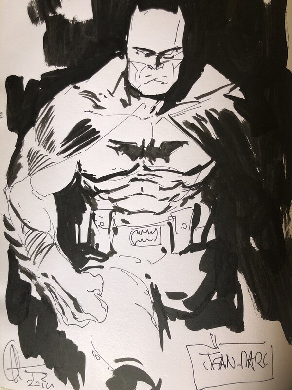 Batman by Ronan Toulhoat - Sketch