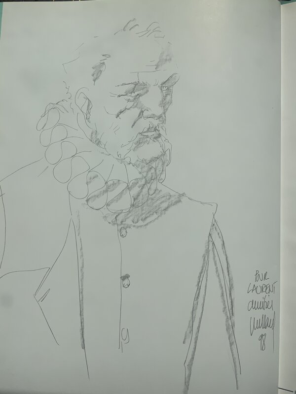 André Juillard, Les sept vies de l’Epervier - Sketch