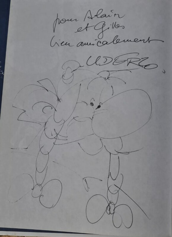 Superbe Obelix par Uderzo dans Le Fils D’Asterix - Sketch