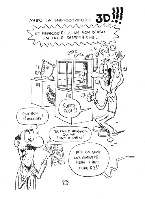 Cromheecke, Luc | Abonnez Vous Spirou - Illustration originale