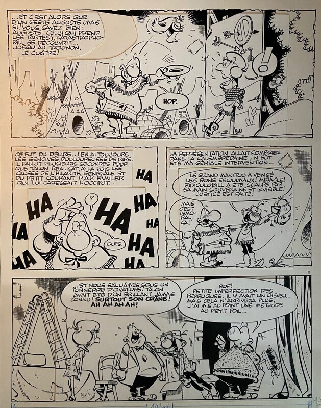 Diptyque Greg - Achille Talon -Le Maître est Talon - Page 24-25 - Comic Strip