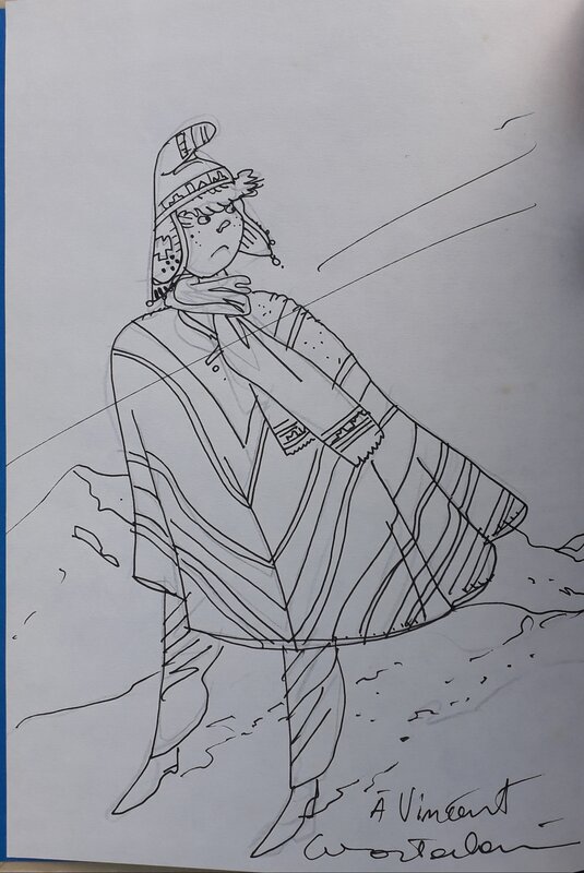 Jeannette Pointu by Marc Wasterlain - Sketch