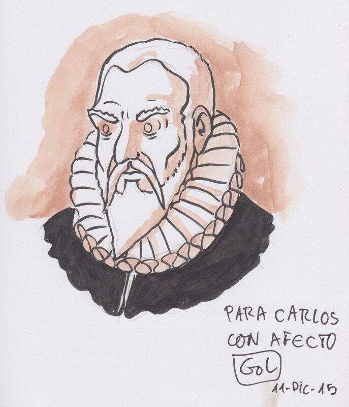Cervantes by Gol - Sketch
