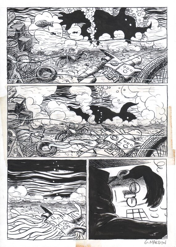 Grégory Mardon - Cycloman p112 - Comic Strip