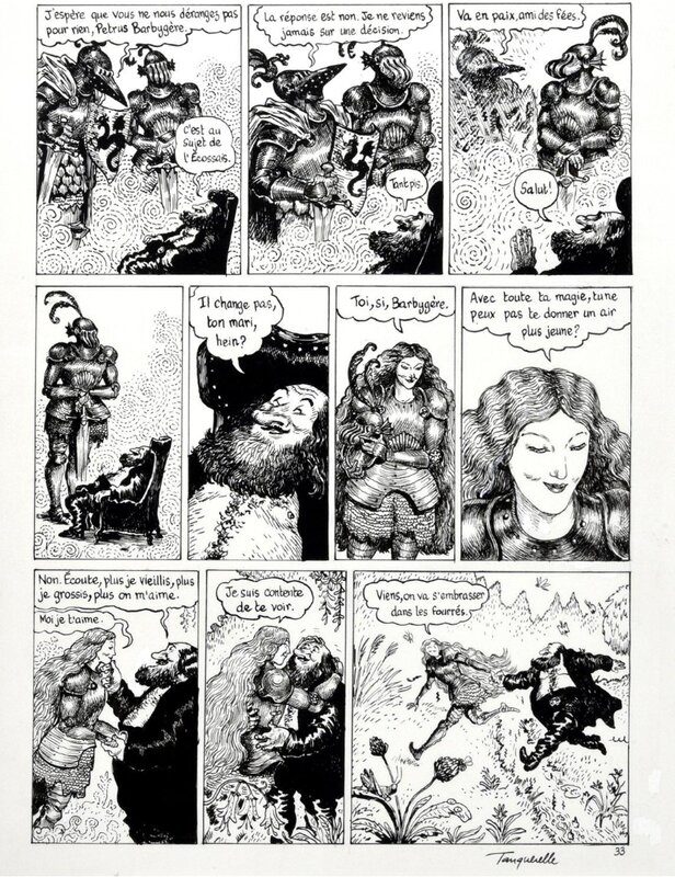 Hervé Tanquerelle, Joann Sfar, Professeur Bell : songe d'une nuit d'été (tome 5) - Comic Strip