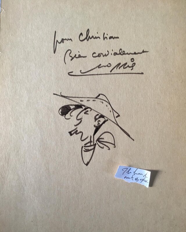 Beau Lucky Luke par Morris dans Joss Jamon - Dédicace