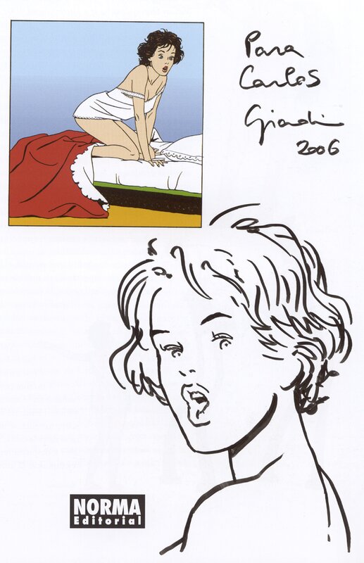 Little Ego by Vittorio Giardino - Sketch