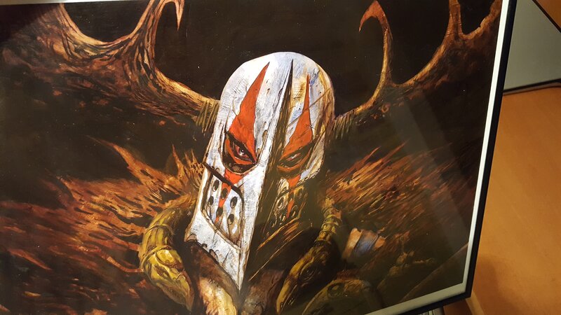 Clint Langley, Slaine the Horned God - Original Illustration