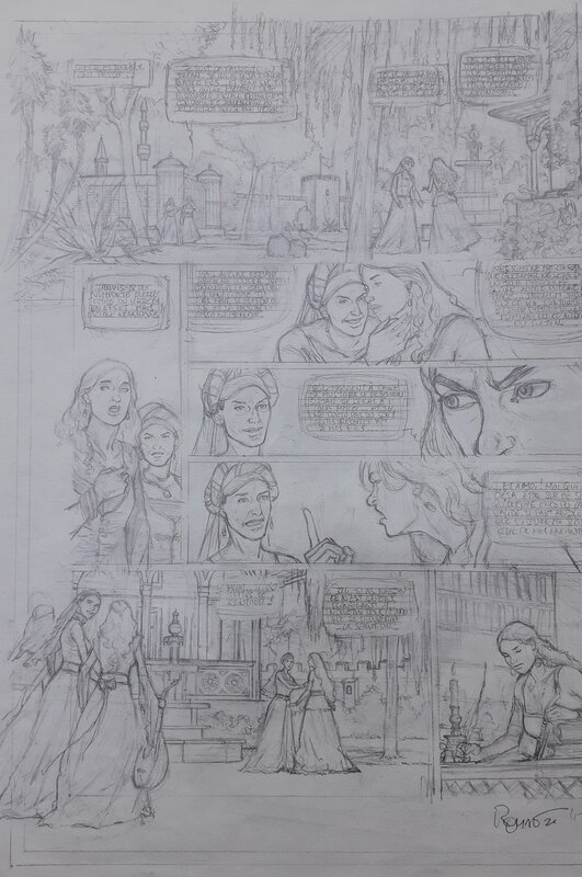 Roxelane by Olivier Roman, Virginie Greiner - Comic Strip