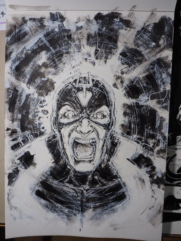 Black bolt par Krzysztof Budziejewski - Illustration originale