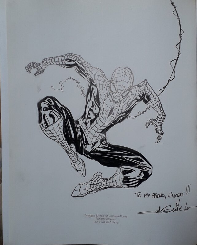 Spider-Man par Guile - Dédicace