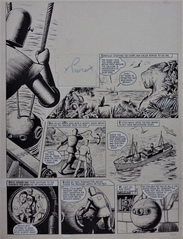 Robot Archie by Ted Kearon - Comic Strip