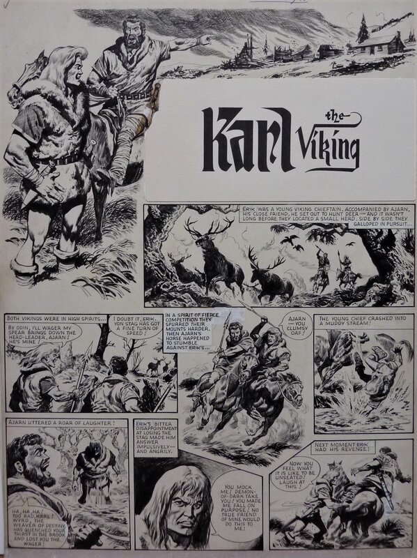 Karl The Viking by Don Lawrence - Comic Strip