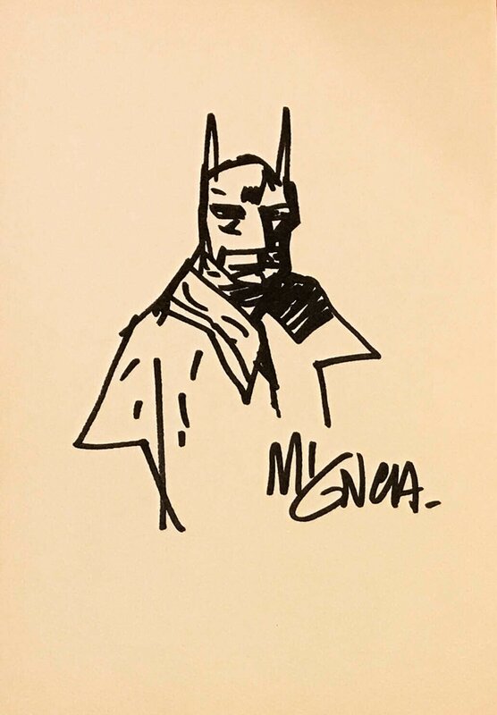 Mike Mignola, Batman gotham by gaslight - Sketch