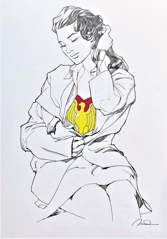 Wonder Woman by Gérald Parel - Original Illustration