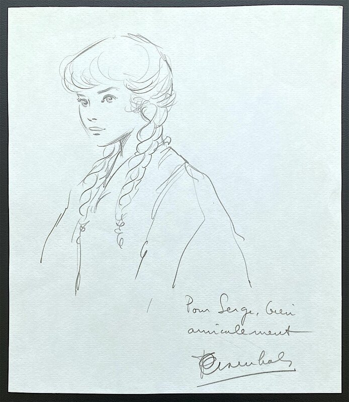 Gwendoline by François Craenhals - Sketch