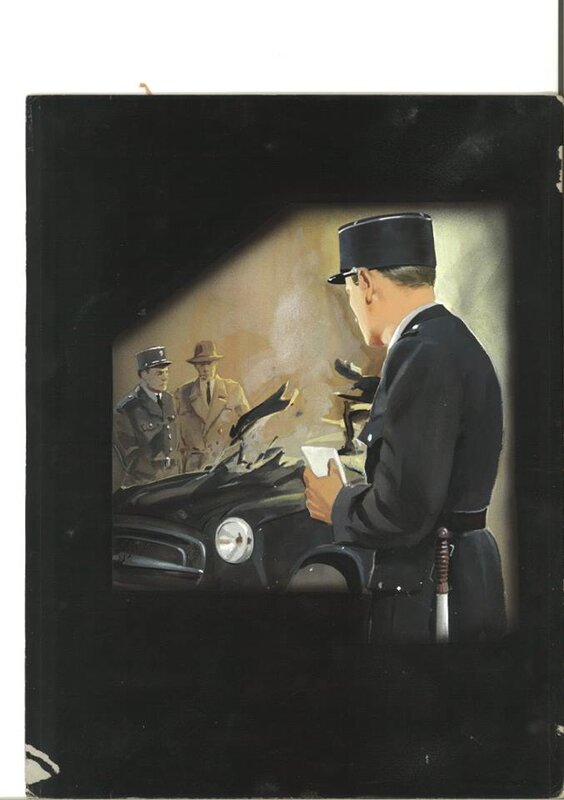 L'accident by Michel Gourdon - Comic Strip