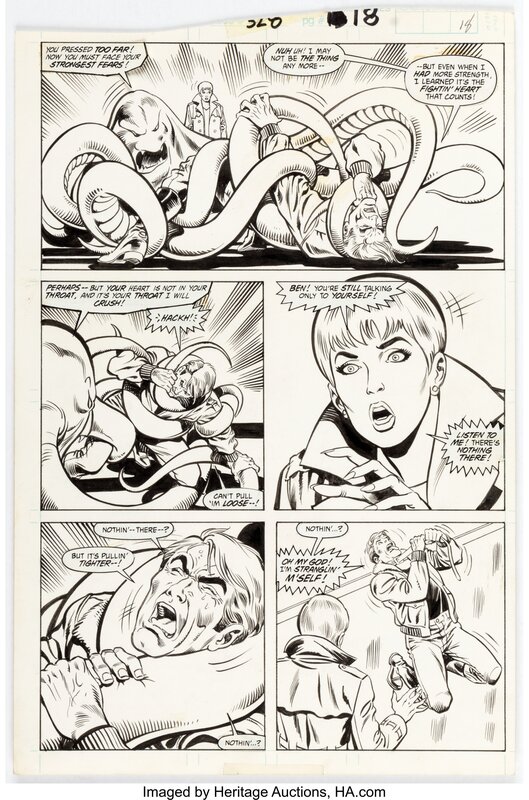 Keith Pollard Romeo Tanghal, Fantastic Four #328 Story Page 16 Original Art (Marvel, 1989) - Planche originale