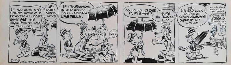 Pogo par Walt Kelly - Planche originale