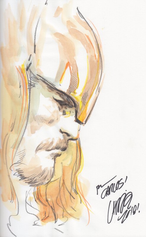 Thor by Pepe Larraz - Sketch