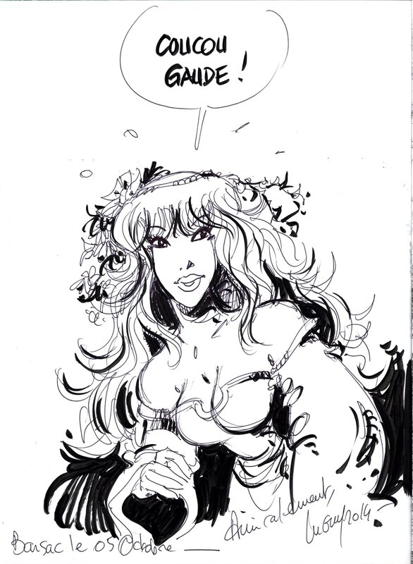 Philippe Luguy, Dedicacé dans: Gildwin - Tome 1: 