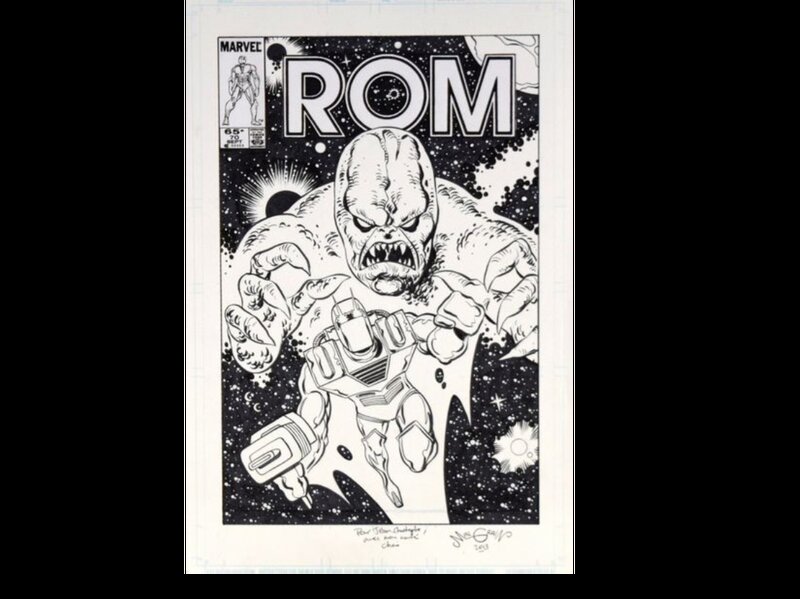 Chris Malgrain, Rom (Couverture originale N°70) - Original Cover