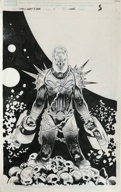 Geoff Shaw, Cosmic Ghost Rider #1 Cover - Couverture originale