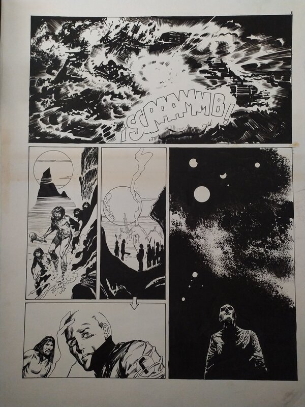 unknown, Los nuevos dioses/les nouveaux dieux/news gods - Planche originale