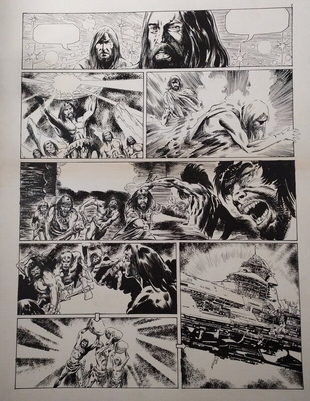 unknown, Los nuevos dioses/les nouveaux dieux/news gods - Planche originale