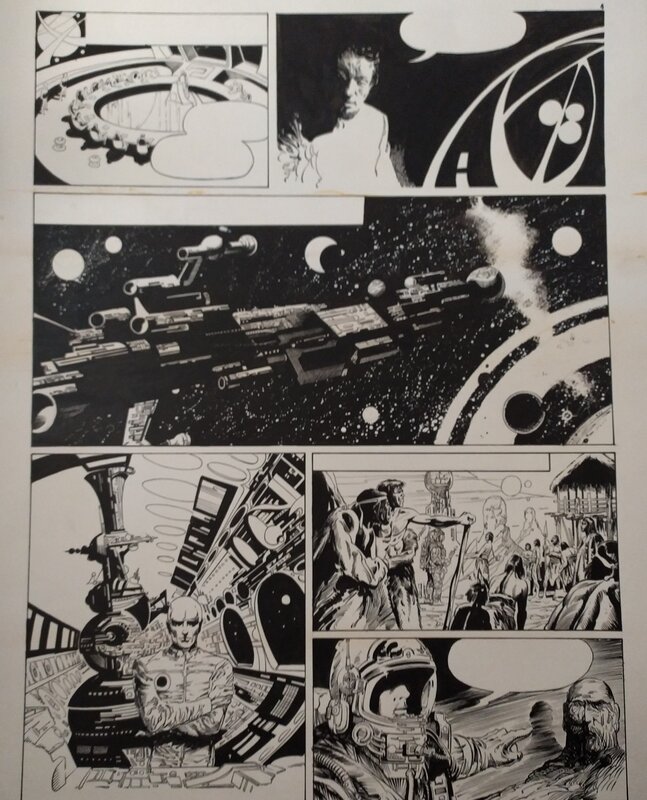 unknown, Los nuevos dioses/les nouveaux dieux/news gods - Planche originale