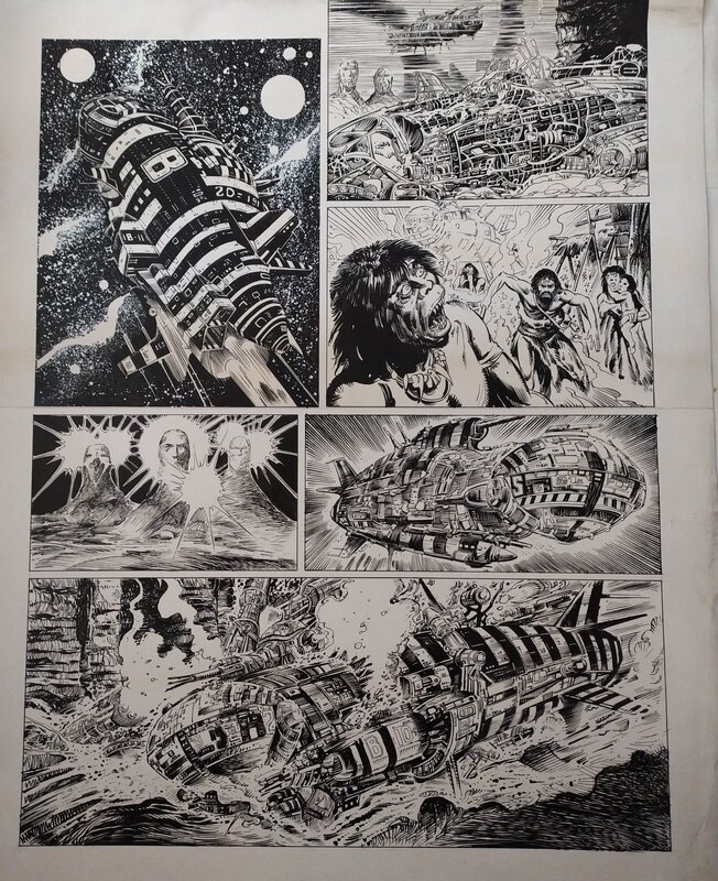 unknown, Los nuevos dioses/les nouveaux dieux/news gods - Planche originale