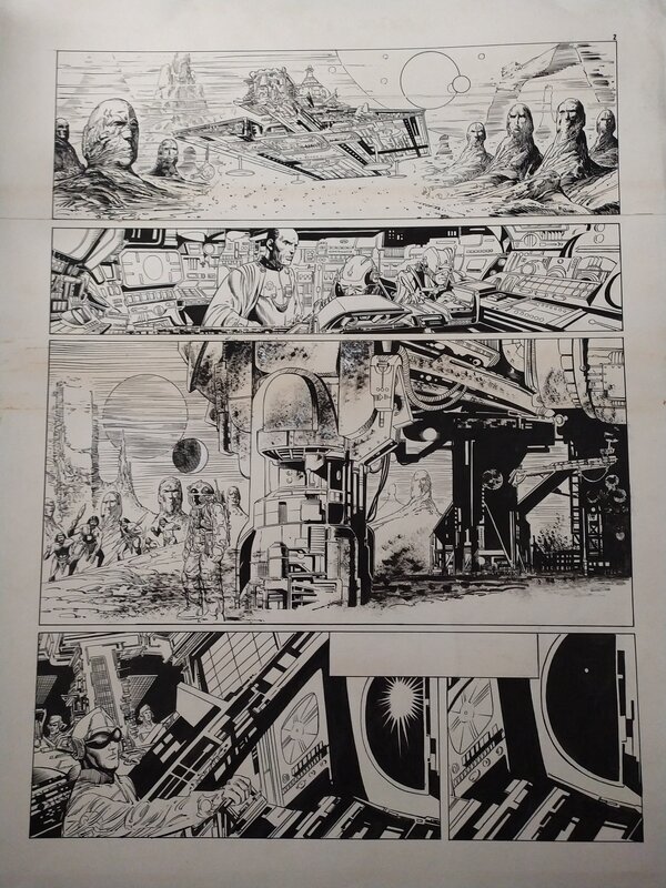 unknown, Los nuevos dioses/les nouveaux dieux/news gods - Planche originale