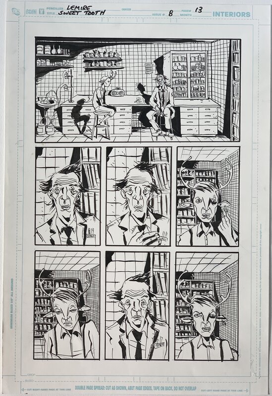 Jeff Lemire - Sweeth Tooth 8 p13 - Comic Strip