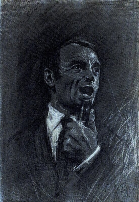 Noir by Luís Muñoz - Original Illustration