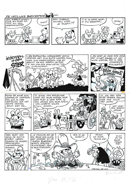 Wit, Peter de | Stampede - Comic Strip