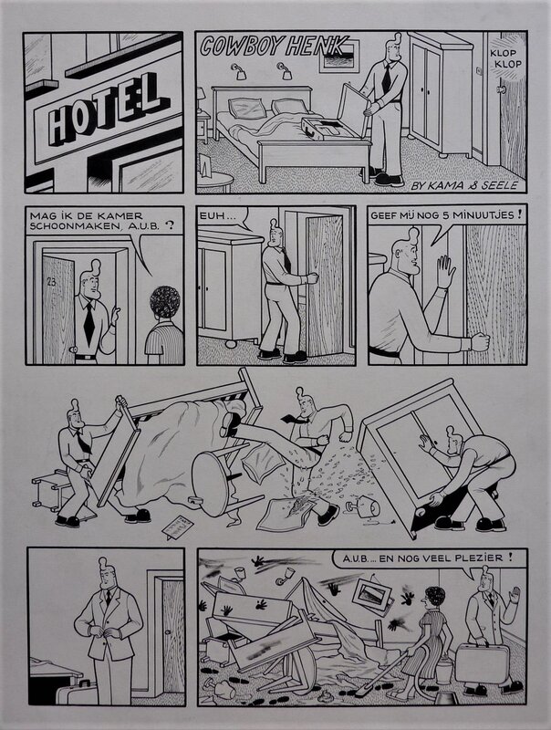 Cowboy Henk by Herr Seele - Comic Strip