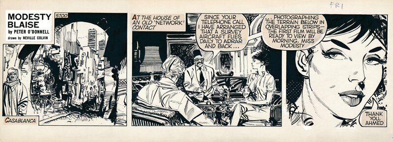 Modesty Blaise | Colvin, Neville 5100 The Lady Killers - Planche originale