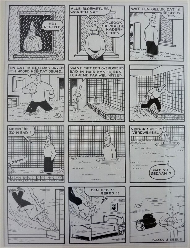 Cowboy Henk par Herr Seele - Planche originale