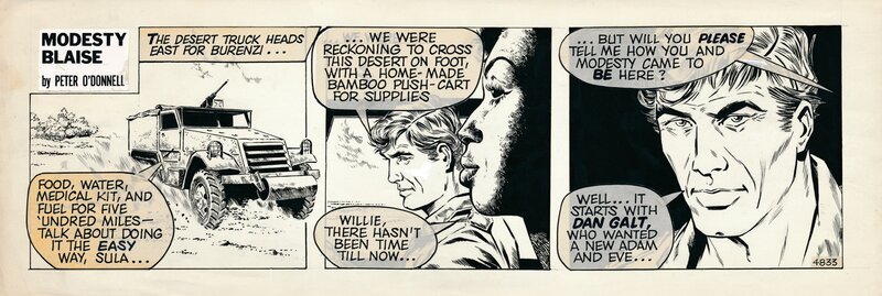 Wright, Patrick | Modesty Blaise 4833 Eve and Adam - Comic Strip