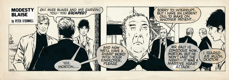 Wright, Patrick | Modesty Blaise 4836 Eve and Adam - Comic Strip